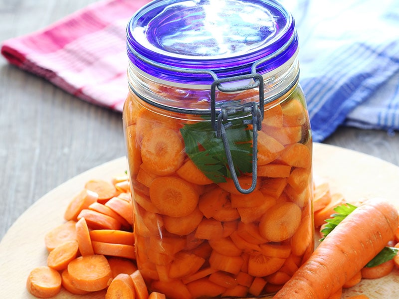 Carrots In Water