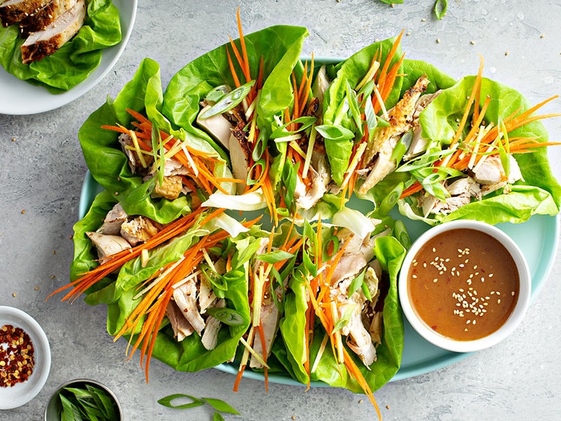 Chicken Lettuce Wraps