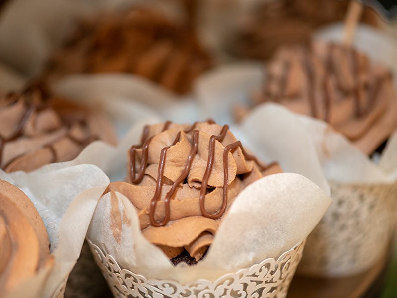 Chocolate Kahlua Cupcakes