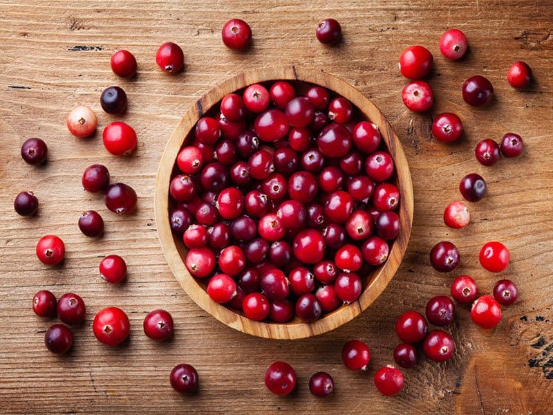 Dark Soft Bruised Cranberries