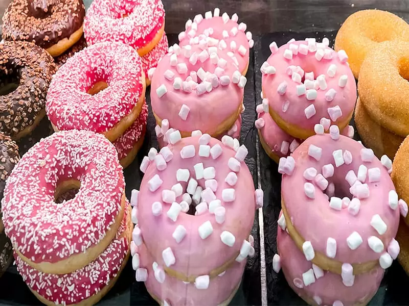 Donuts Different Icing Store