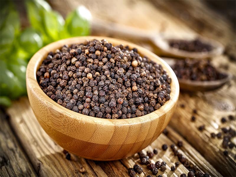 Dried Black Pepper