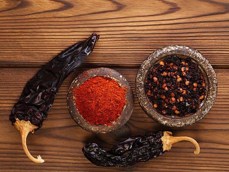 Dried Smoked Peppers