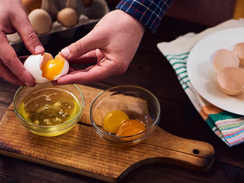 Egg Whites Structure A Cake.