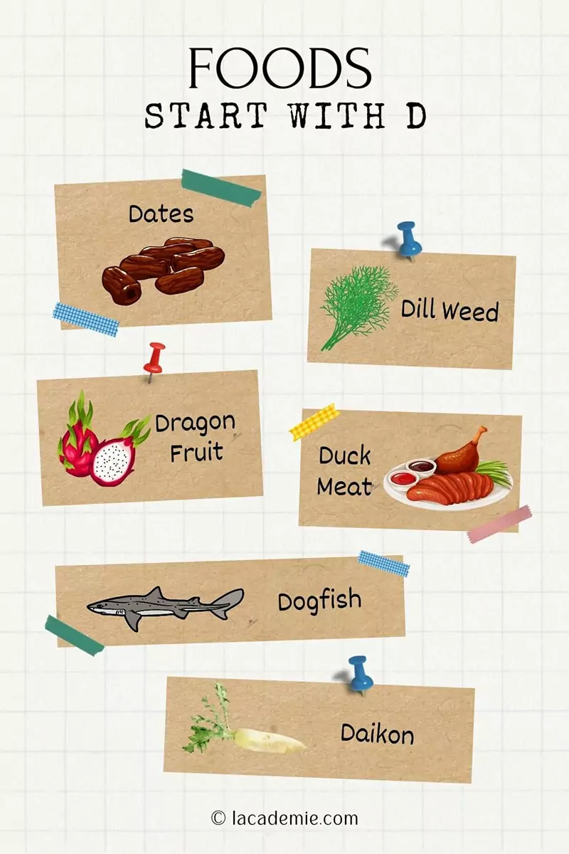 24 Unique Foods That Start with D Comprehensive Guide 2024