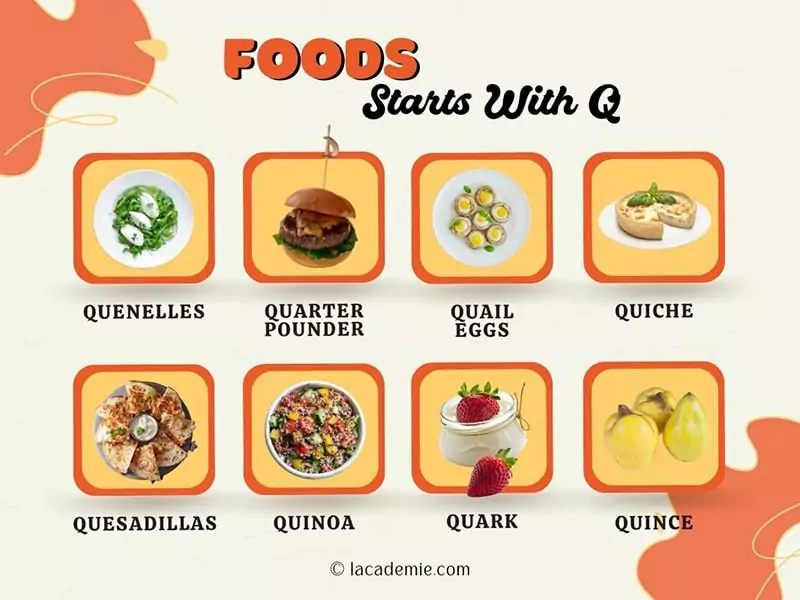 Foods Start With Q