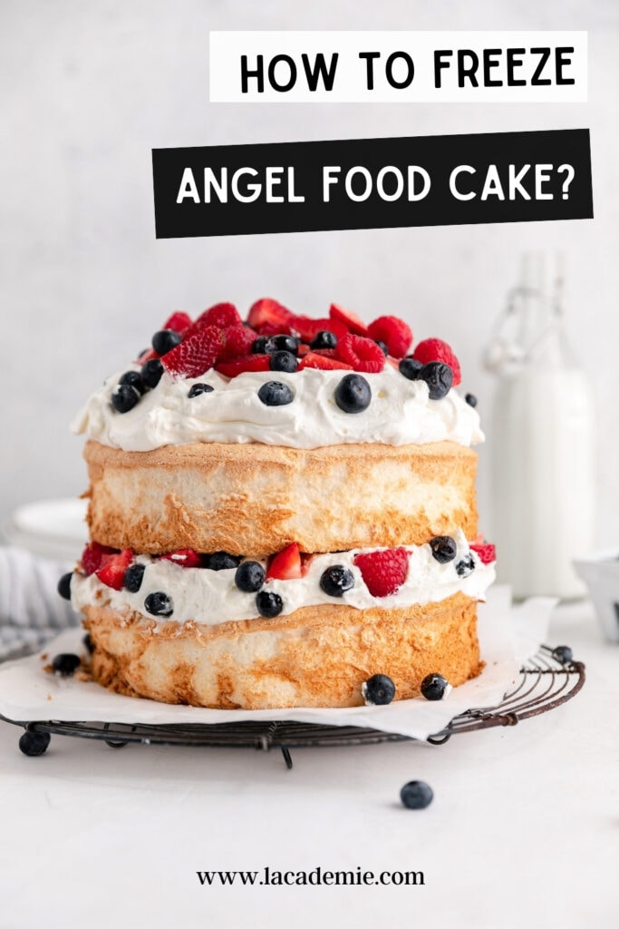 Freeze Angel Food Cake