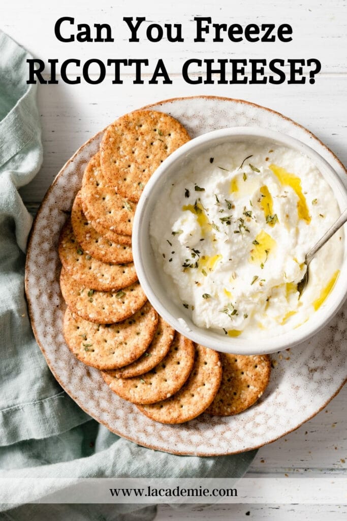 Freeze Ricotta Cheese