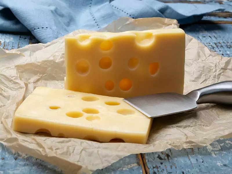 French Emmental Semihard Cheese