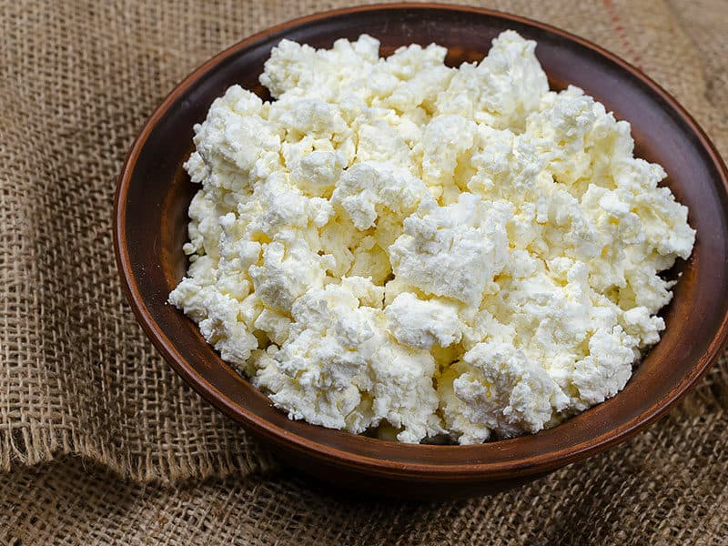 Fresh Cottage Cheese Brown