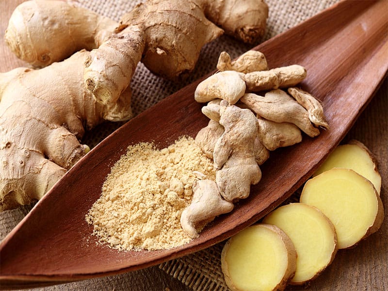 Fresh Dried Powdered Ginger