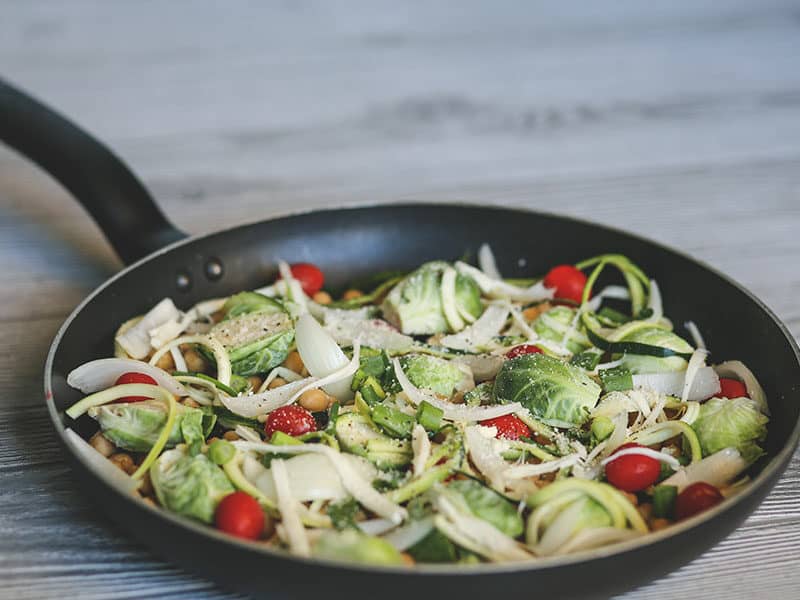 Fry Brussels Sprouts