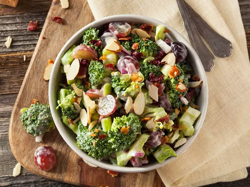 Green Broccoli Salad