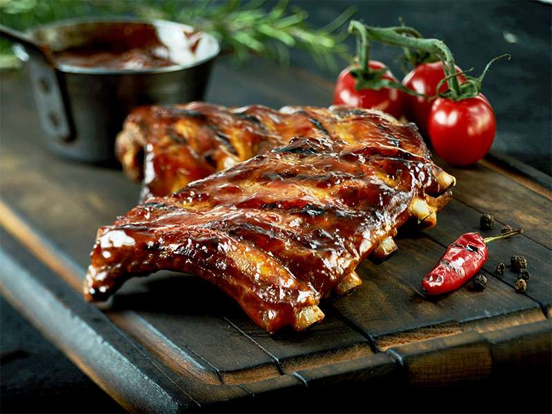 Grilled Spare Ribs