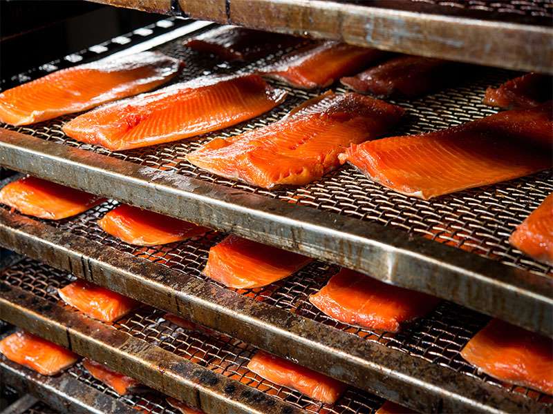 Hot Smoked Salmon