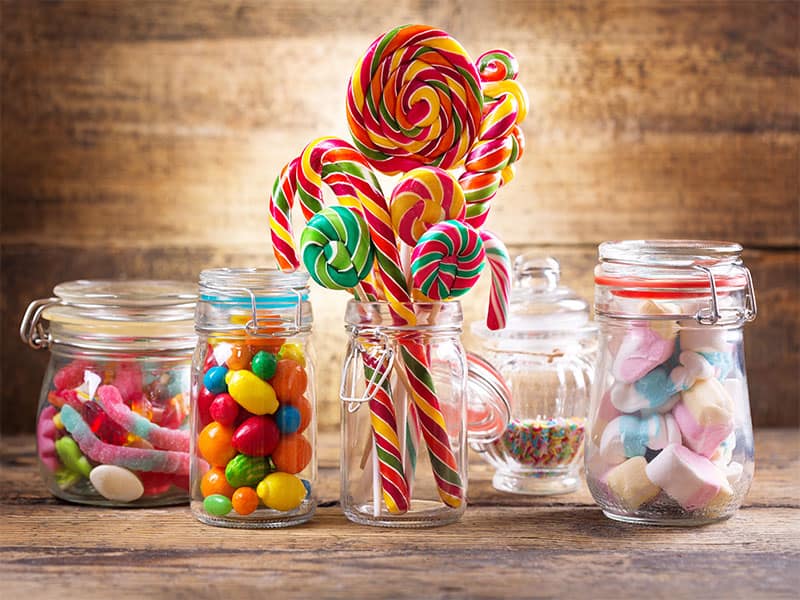 Jellies Lollipops Marshmallows