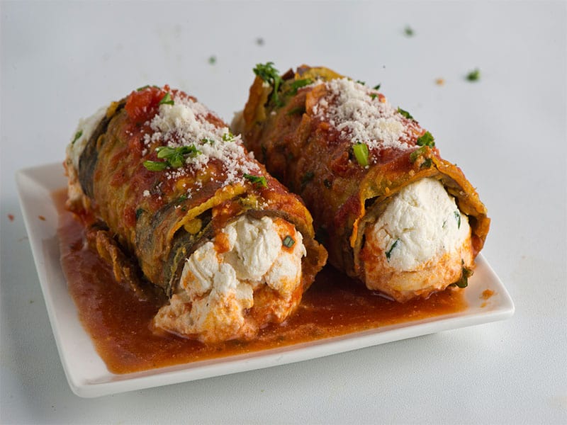 Manicotti Stuffed Spinach Ricotta