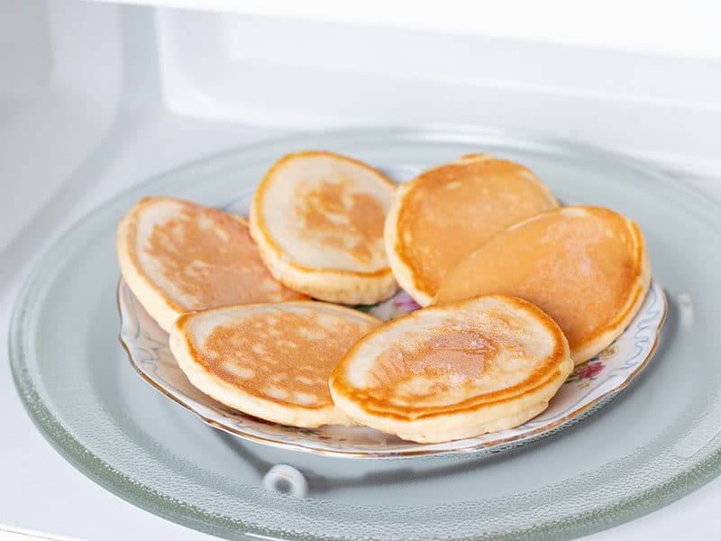 Microwave Keep Pancakes Warm