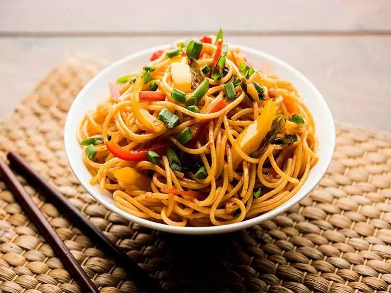 Noodles Vegetable Hakka