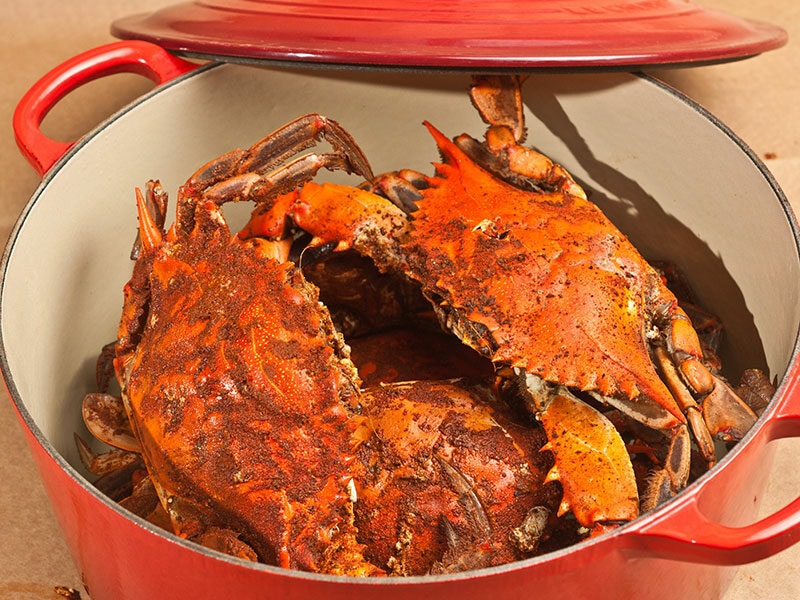 Old Bay Seasoning Crabs