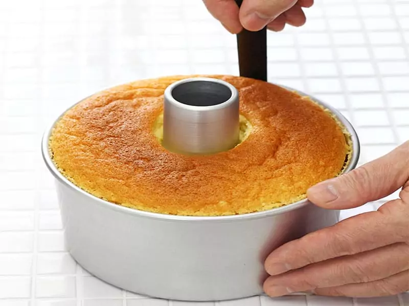 Orange Chiffon Cake Cooking