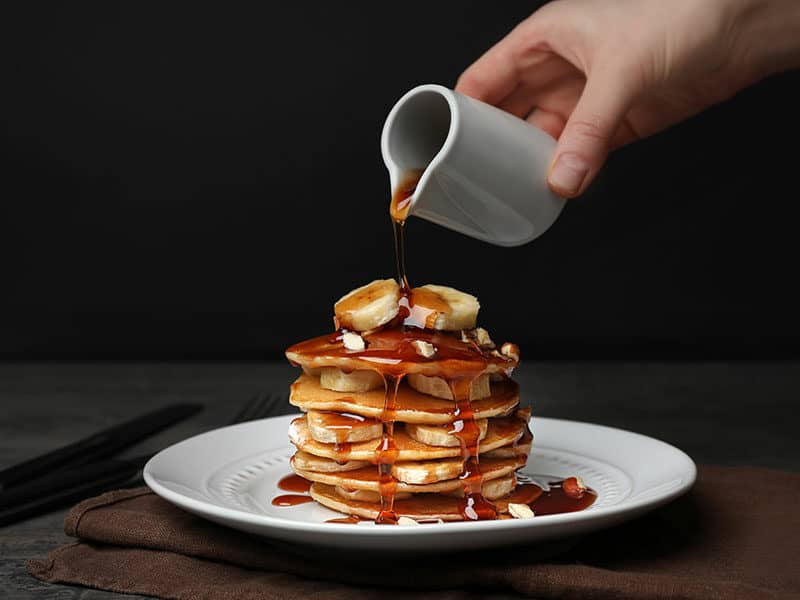 Pancakes Need Warm Syrup