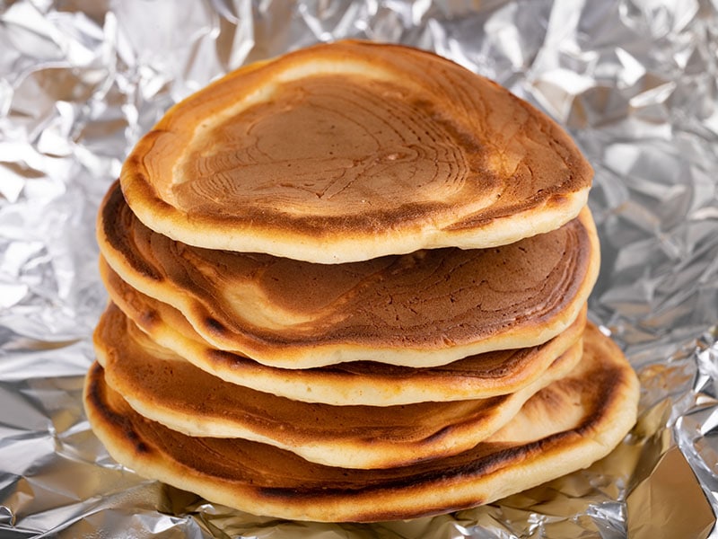 Pancakes Stacked