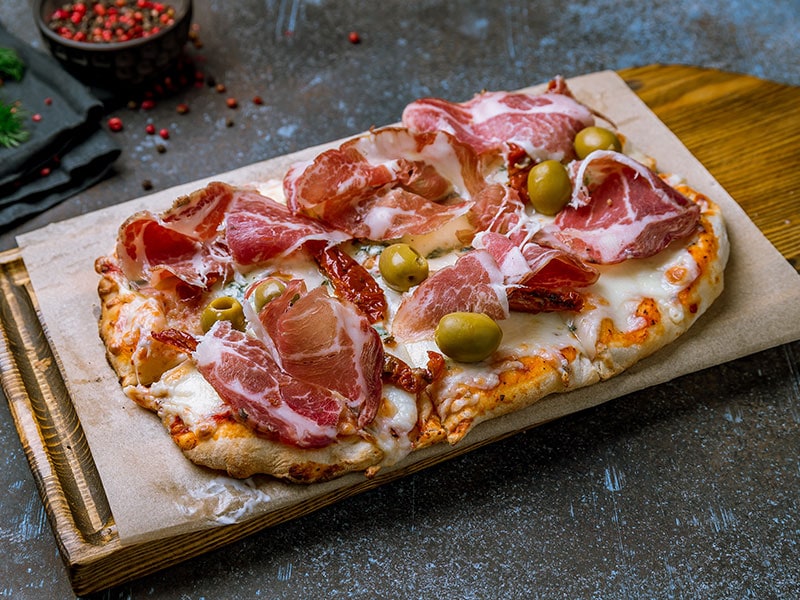 Pinsa With Prosciutto