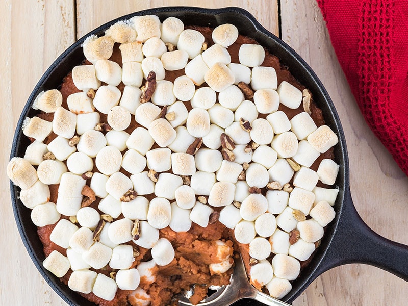 Potato Casserole With Marshmallows