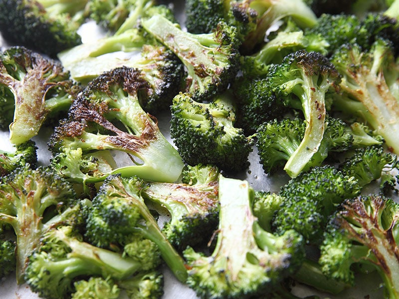 Roasted Broccoli Florets