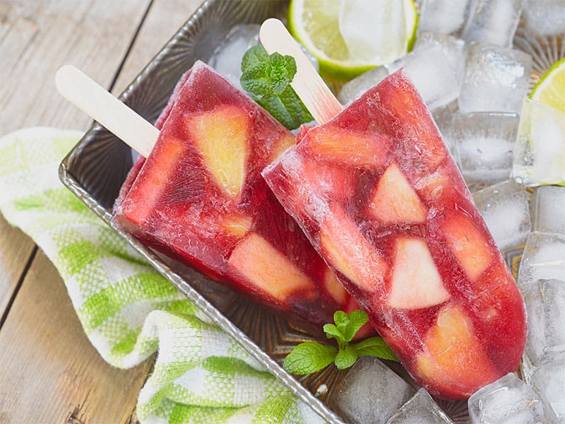 Sangria Popsicles