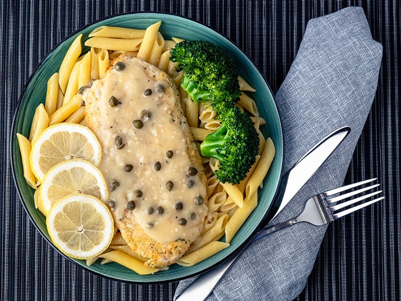 Serve With Chicken Piccata