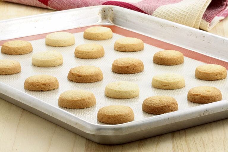 Shortbread Cookies On Baking