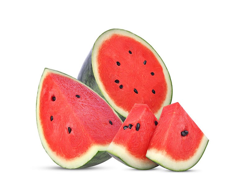Sliced Watermelon Isolated