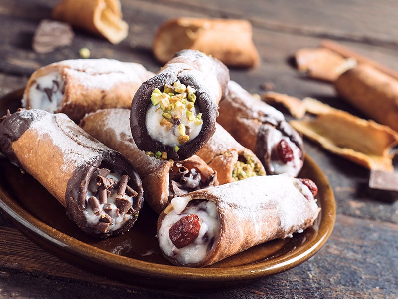 Sweet Homemade Cannoli