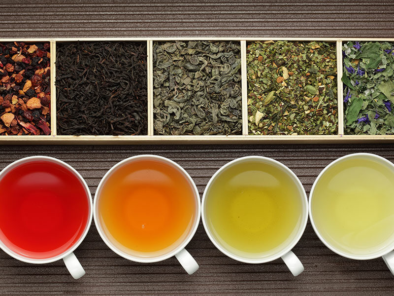 Tea Possess Vivid Colors