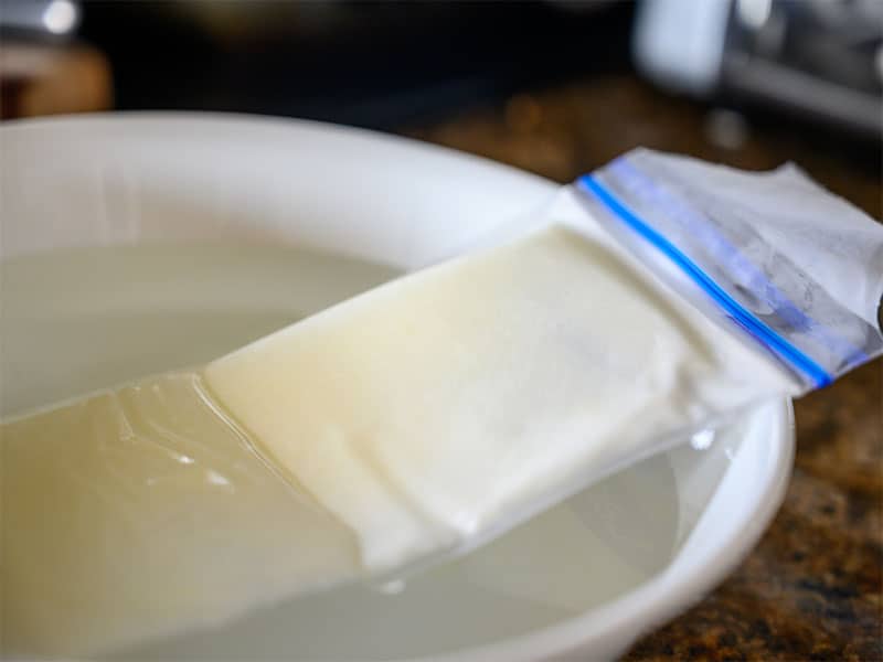 Thawing Frozen Breast Milk