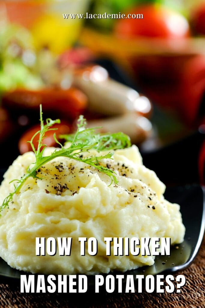 Thicken Mashed Potatoes