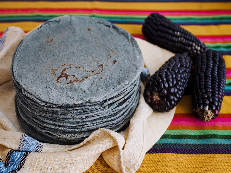 Tortillas Maiz Azules Blue