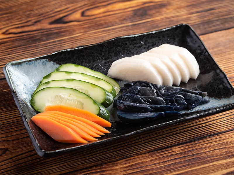 Tsukemono Are Vegetables That Are Pickled 