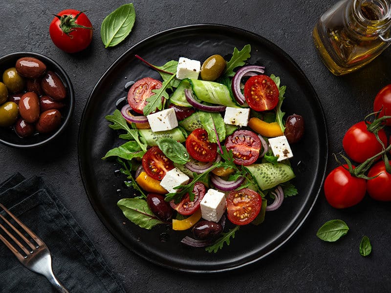 Veggies Fresh Salad Tomato Cucumber 