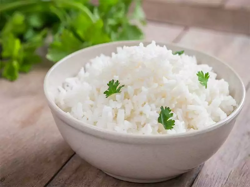 White Rice Bowl