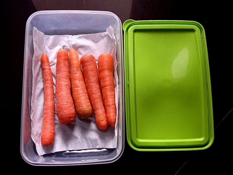 Wrapping Carrots