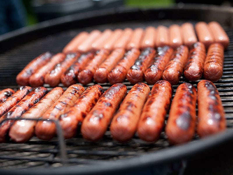 Grilled Hotdogs
