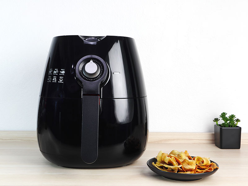 Black Air Fryer Oil