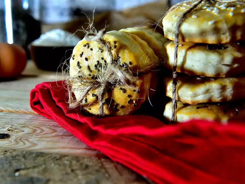 Black Sesame Cookies