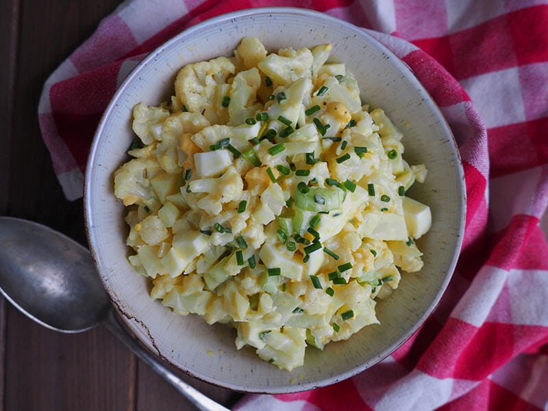 Bowl Creamy Cauliflower Salad