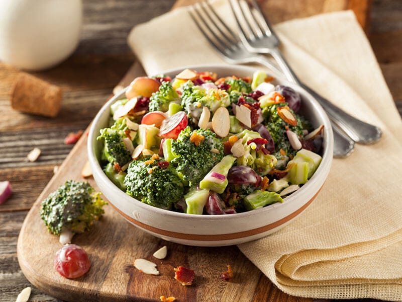 Broccoli Salad With Raisins