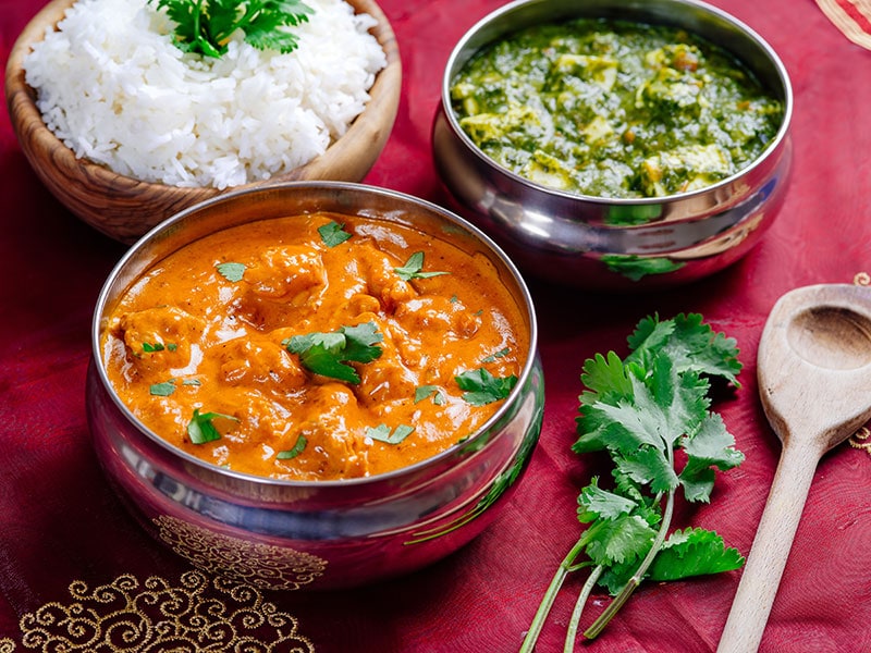 Butter Chicken And Saag