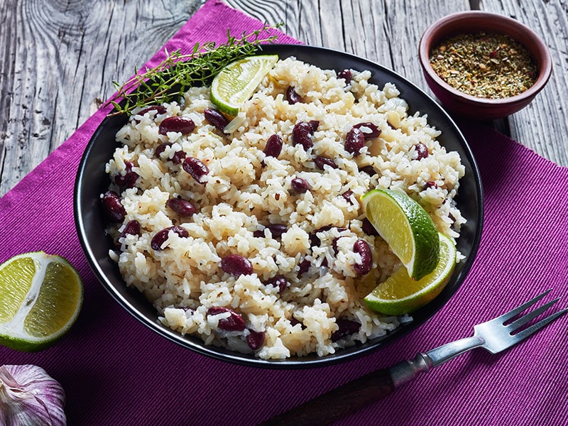 Caribbean Rice And Red Beans